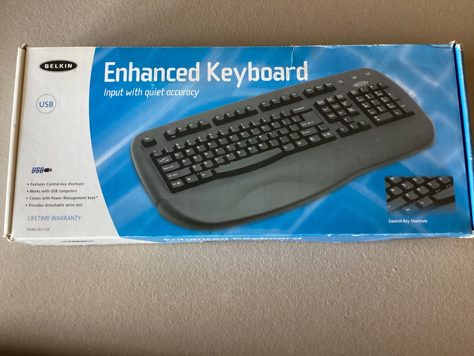 Belkin F8E885BLK Wired Keyboard