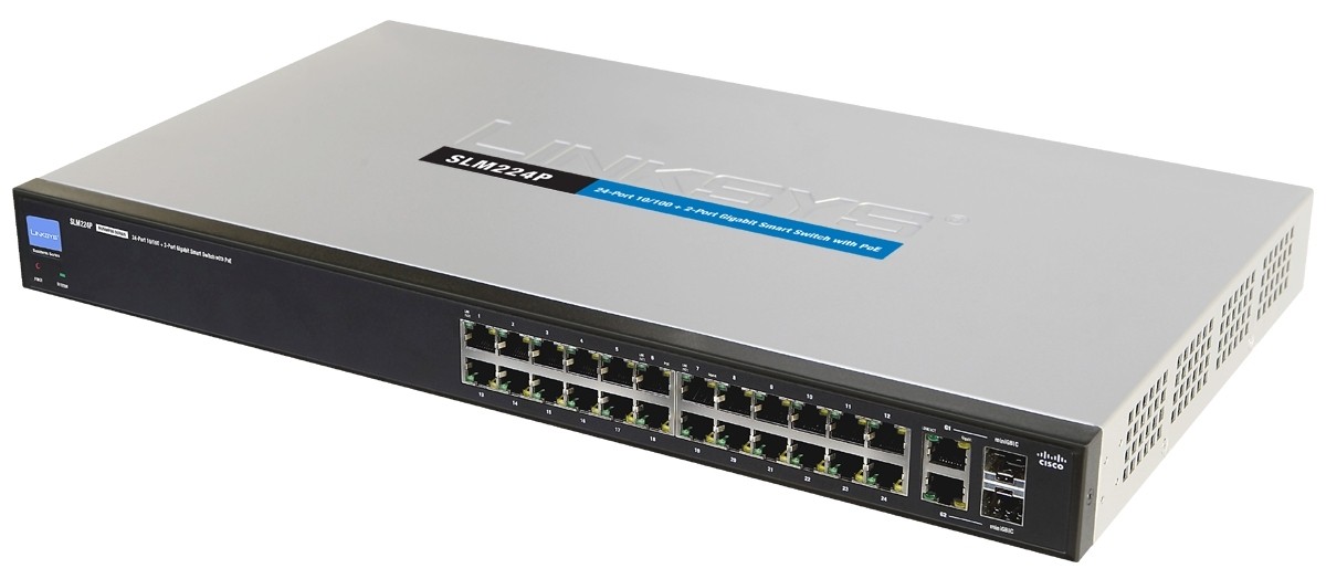 Cisco SLM224P Switch II price incl VAT 3 yr warranty* B2B