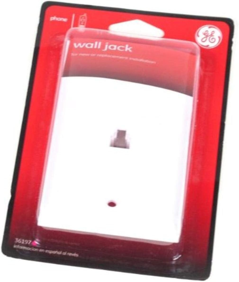 GE Phone Wall Jack - 36197