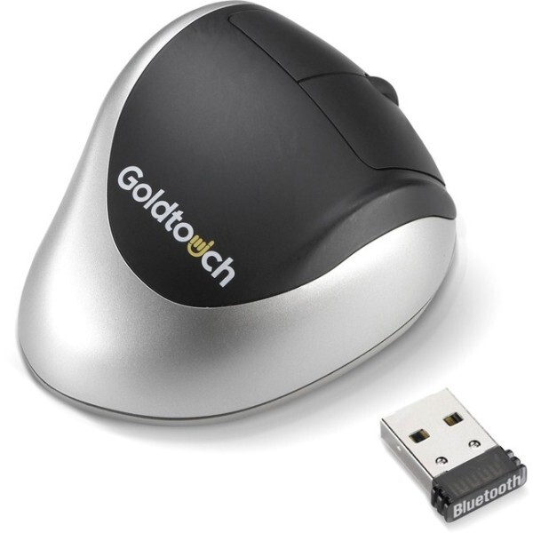 Goldtouch KOV-GTM-BTD Bluetooth Comfort Mouse with Dongle (Right-Handed)