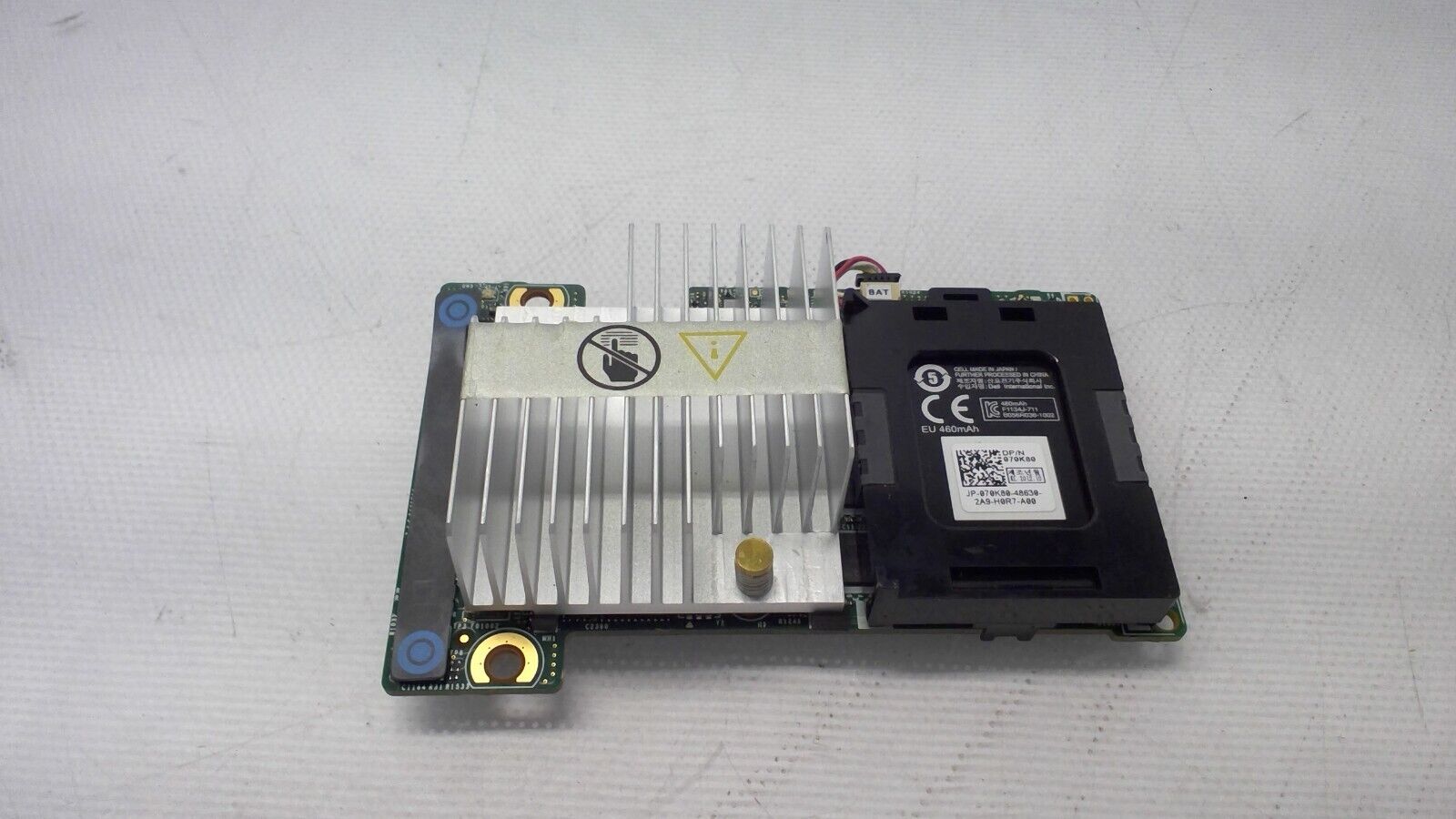 Dell PERC 05CT6D 0FRH64 0MCR5X 6Gbps 512MB Mini Mono Raid Controller w/ Battery