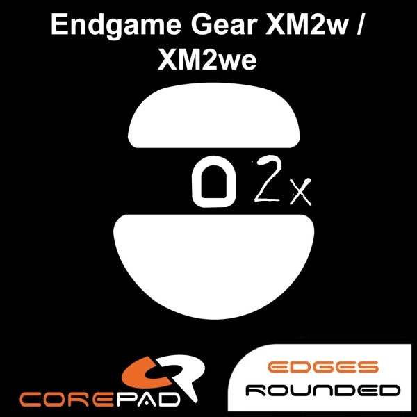Corepad Skatez Endgame Gear XM2w XM2we Replacement Mouse Feet Hyperglides Teflon PTFE