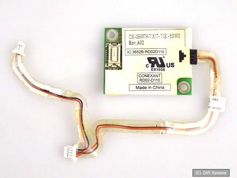 DELL 0H9379 H9379 Replacement Part: Internal Modem Card Board for XPS M1710