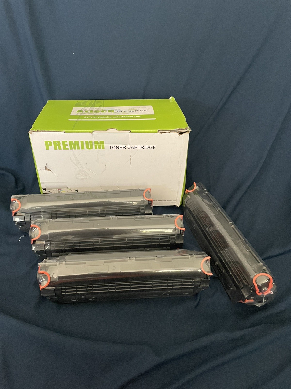 Aztech 85A Black Toner Cartridge 3 Pack NIP