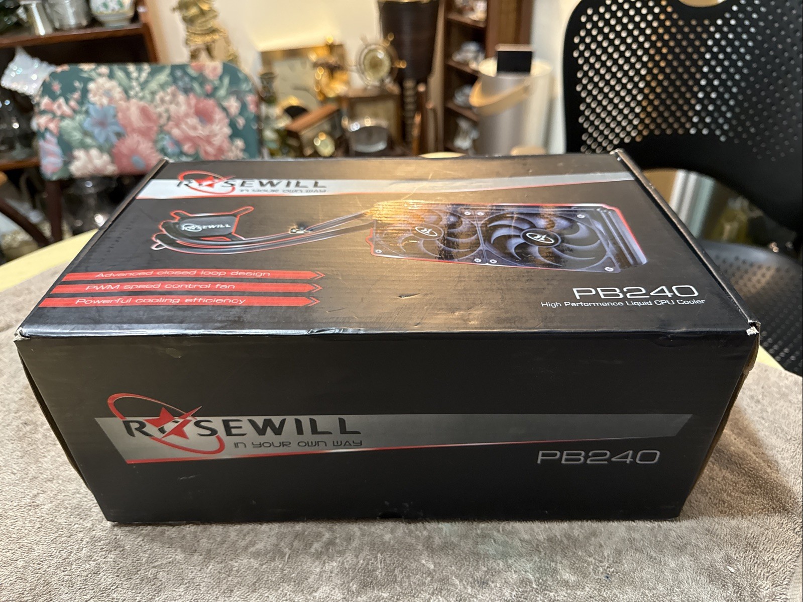 Rosewill PB240 Liquid CPU Cooler - High Performance - New