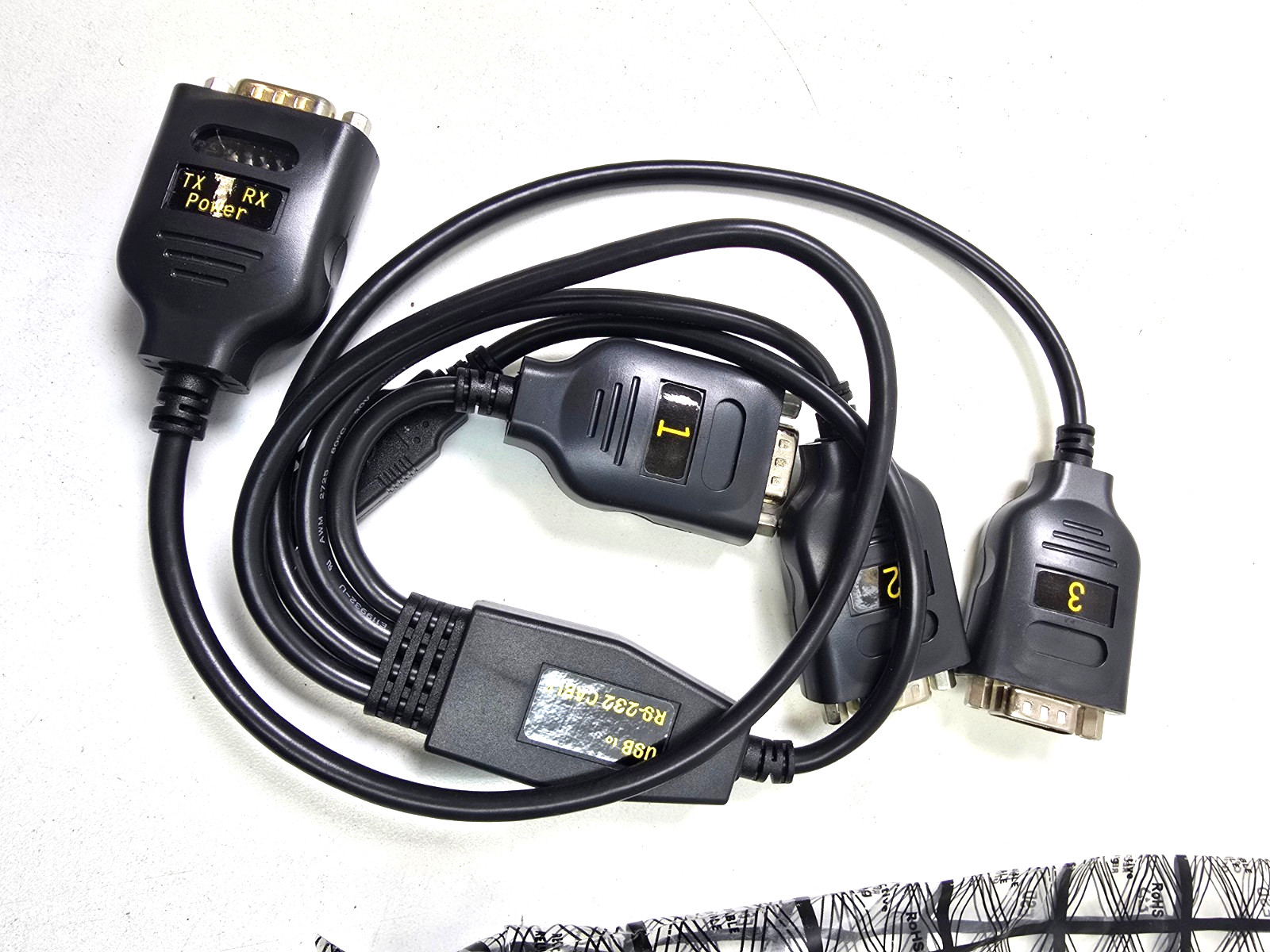 NEW Serial Gear USBG-4X232FTDI USB 4 Port Serial B-9, RS-232 Adapters