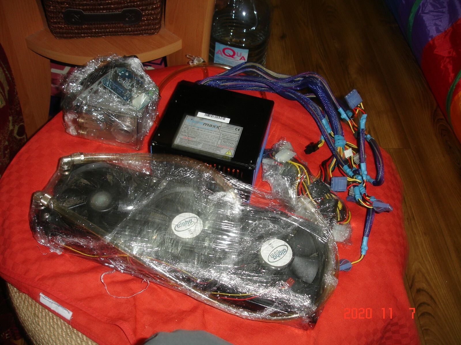 ALPHACOOL+SILENTMAXX  LCS PSU PC water/ liquid cooling system  bundle: 