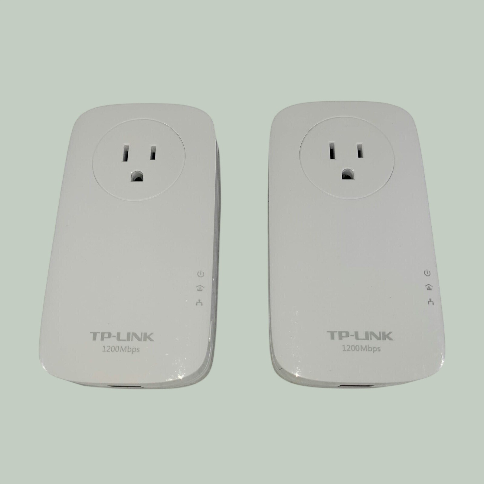 TP-Link AV1200 Powerline Adapter Set TL-PA8010P White TESTED Gigabit Passthrough