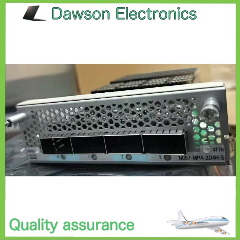Used Cisco NC57-MPA-2D4H-S 4X100G QSFP28 NCS 5700 QSFP-DD MPA Expansion Module