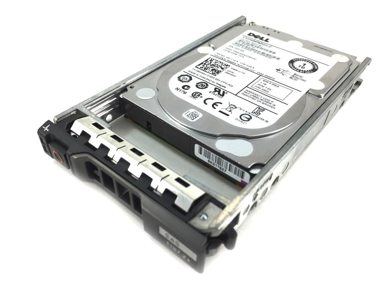 Dell Constellation.2 2.5" 1TB 9RZ268-150 ST91000640SS SAS 9W5WV 6Gb/s HDD tested