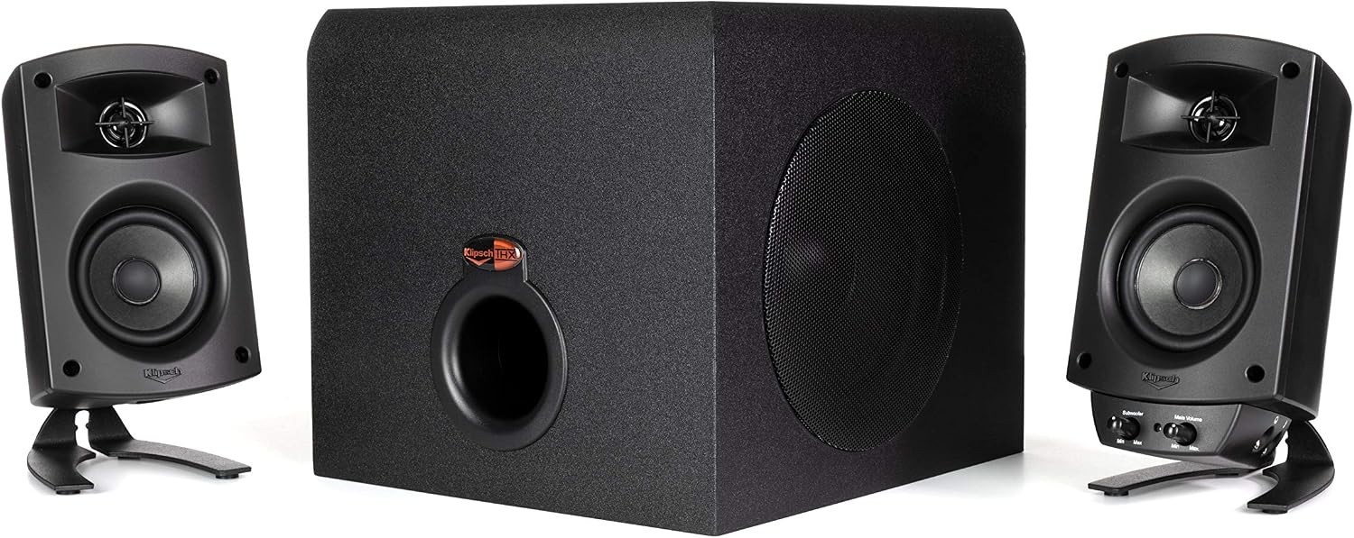 Klipsch ProMedia 2.1 THX Computer Speaker System (Black) - NEW IN BOX