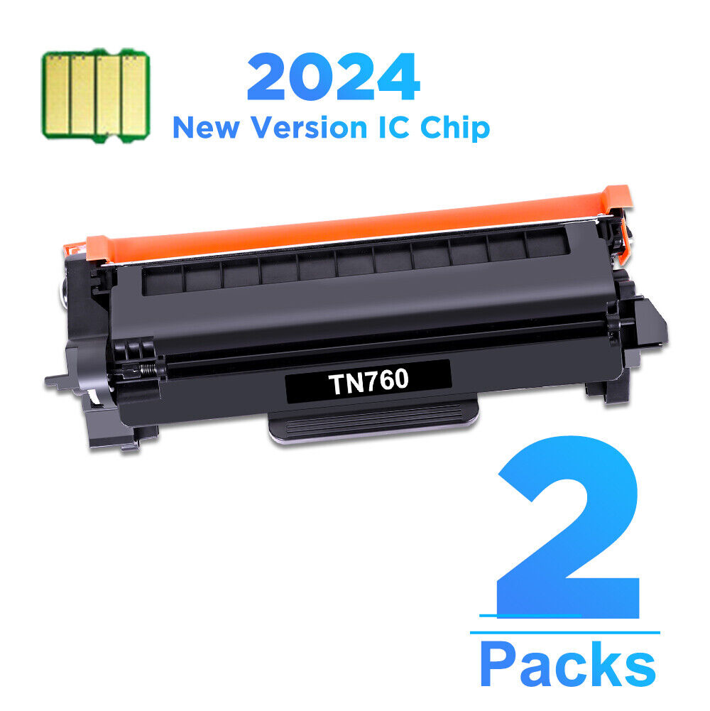 TN760 TN730 Toner Cartridges For Brother MFC-L2710DW HL-L2390DW L2370DW Lot