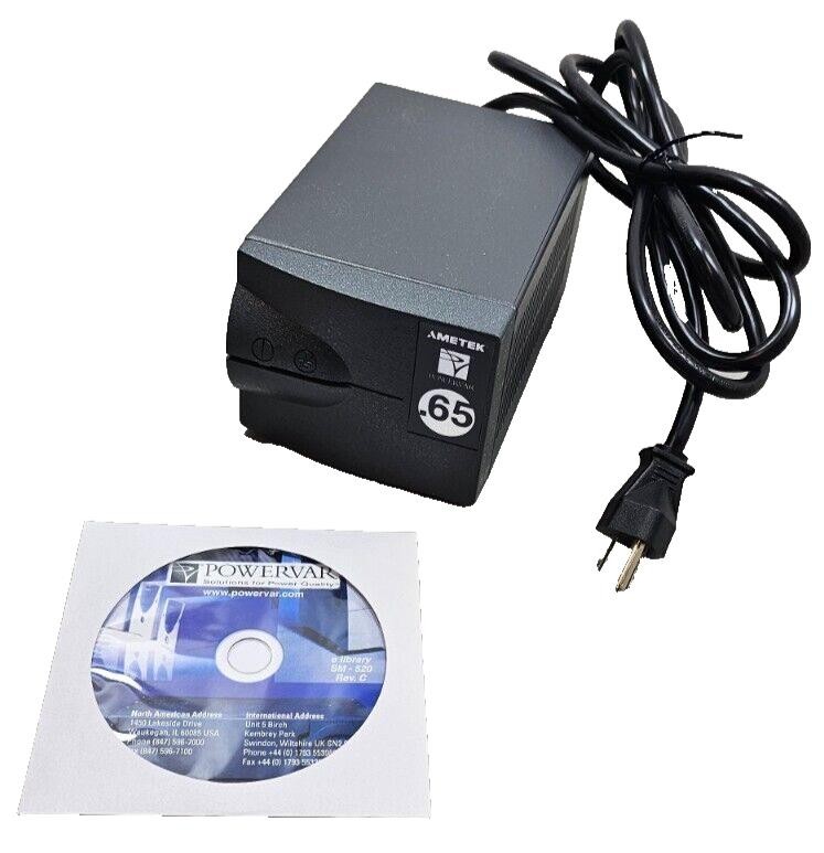 Ametek Powervar .65 Power Conditioner Surge Protection ABC065-11, 120V .65A, New