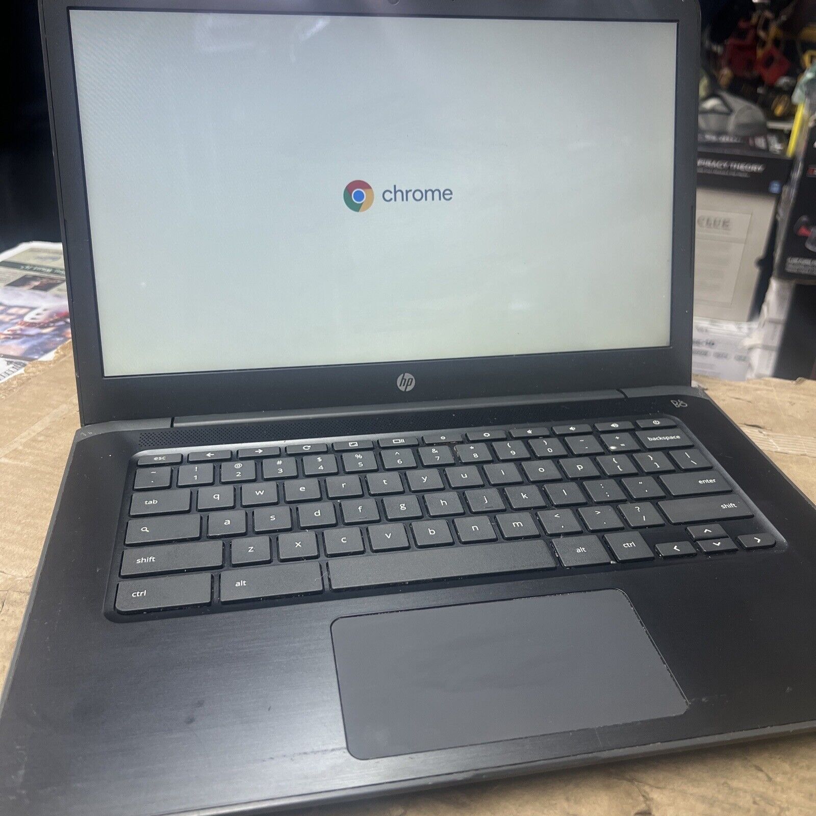 HP Chromebook 14-db0025nr Laptop - Chalkboard Grey