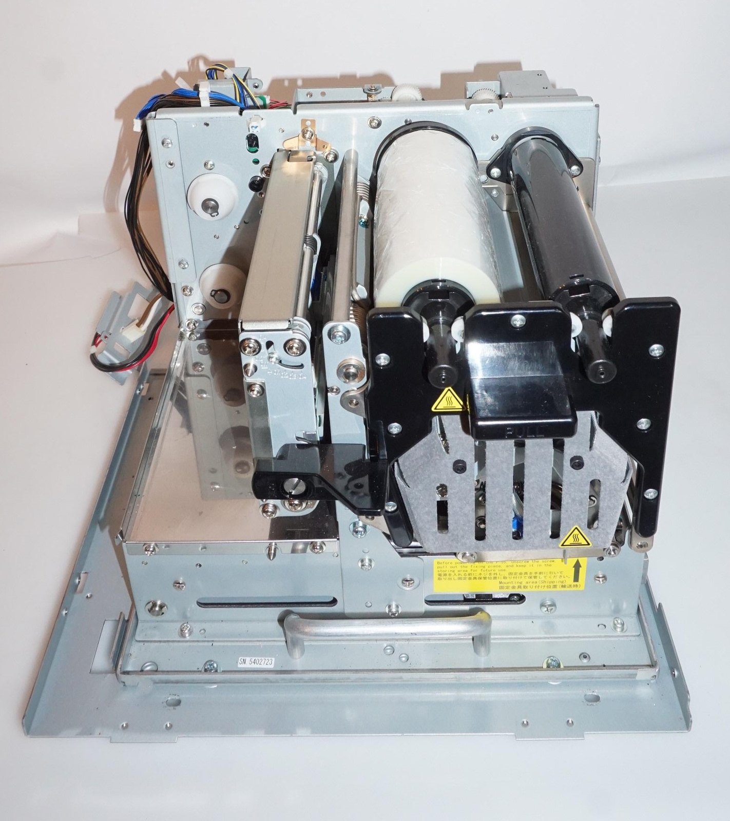 TEAC P-55 DVD/CD DISC LABEL COLOR THERMAL DYE SUB PRINTER CHASSIS (AUTOLOADER)