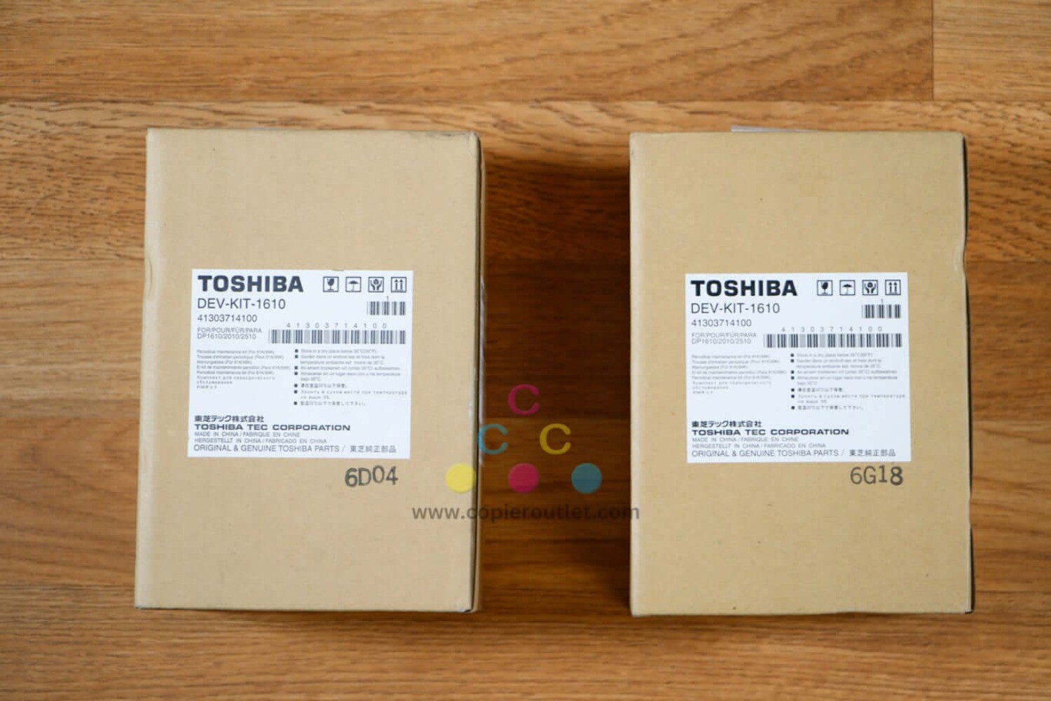 Lot of 2 Toshiba DEV-KIT-1610 Developer Kit DP1610/2010/2510 Same Day Shipping