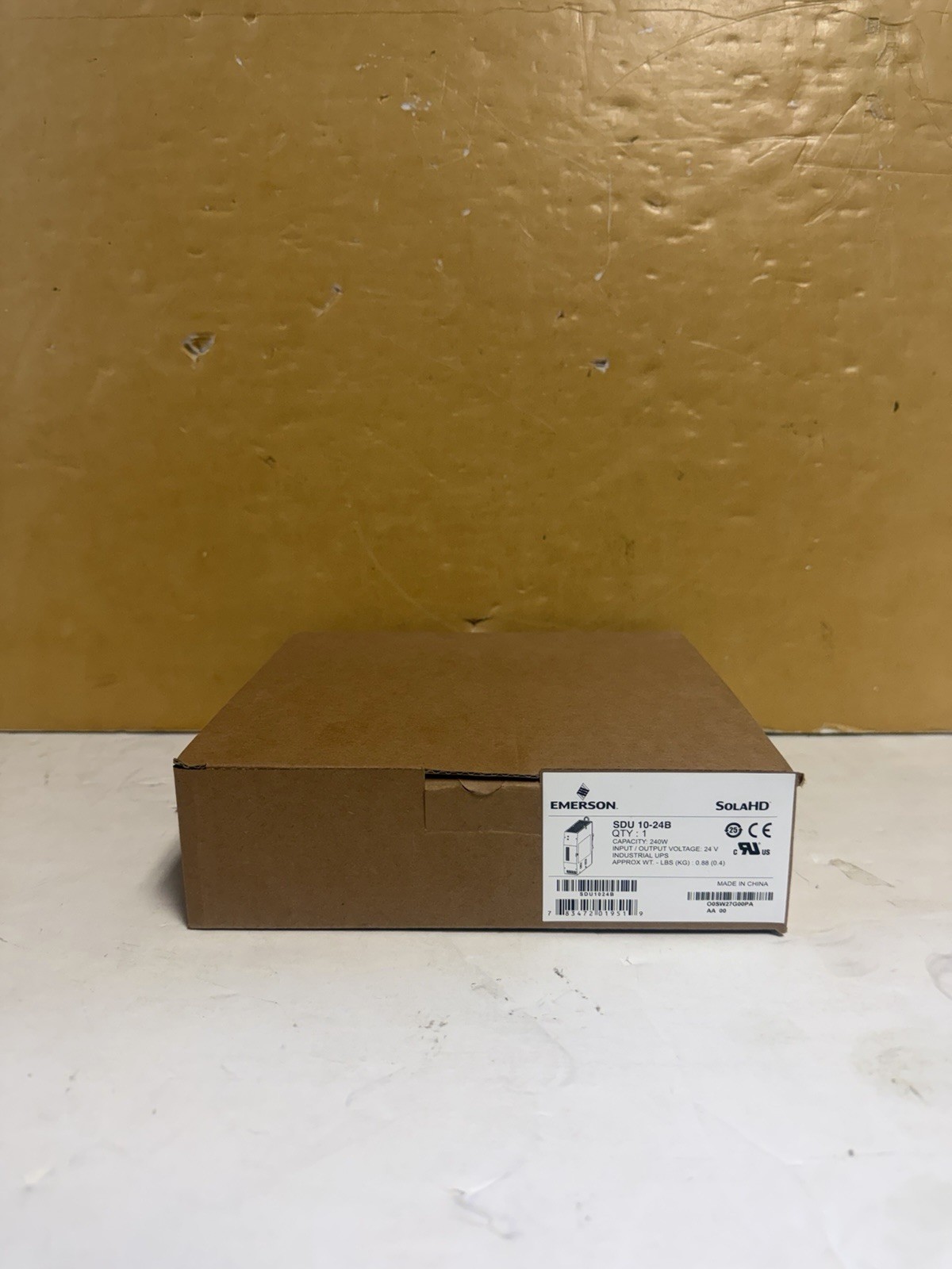 Emerson SolaHD SDU 10-24B DC UPS Control Module New Open