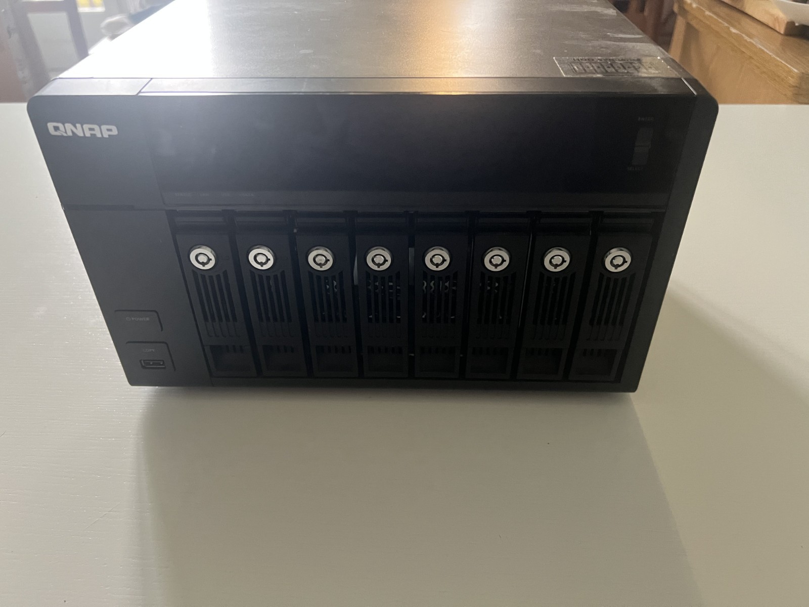 QNAP TS-859 Pro+ 8-Bay NAS | 1GB RAM | Atom D510 4x 1.8GHz | Dual Gigabit LAN