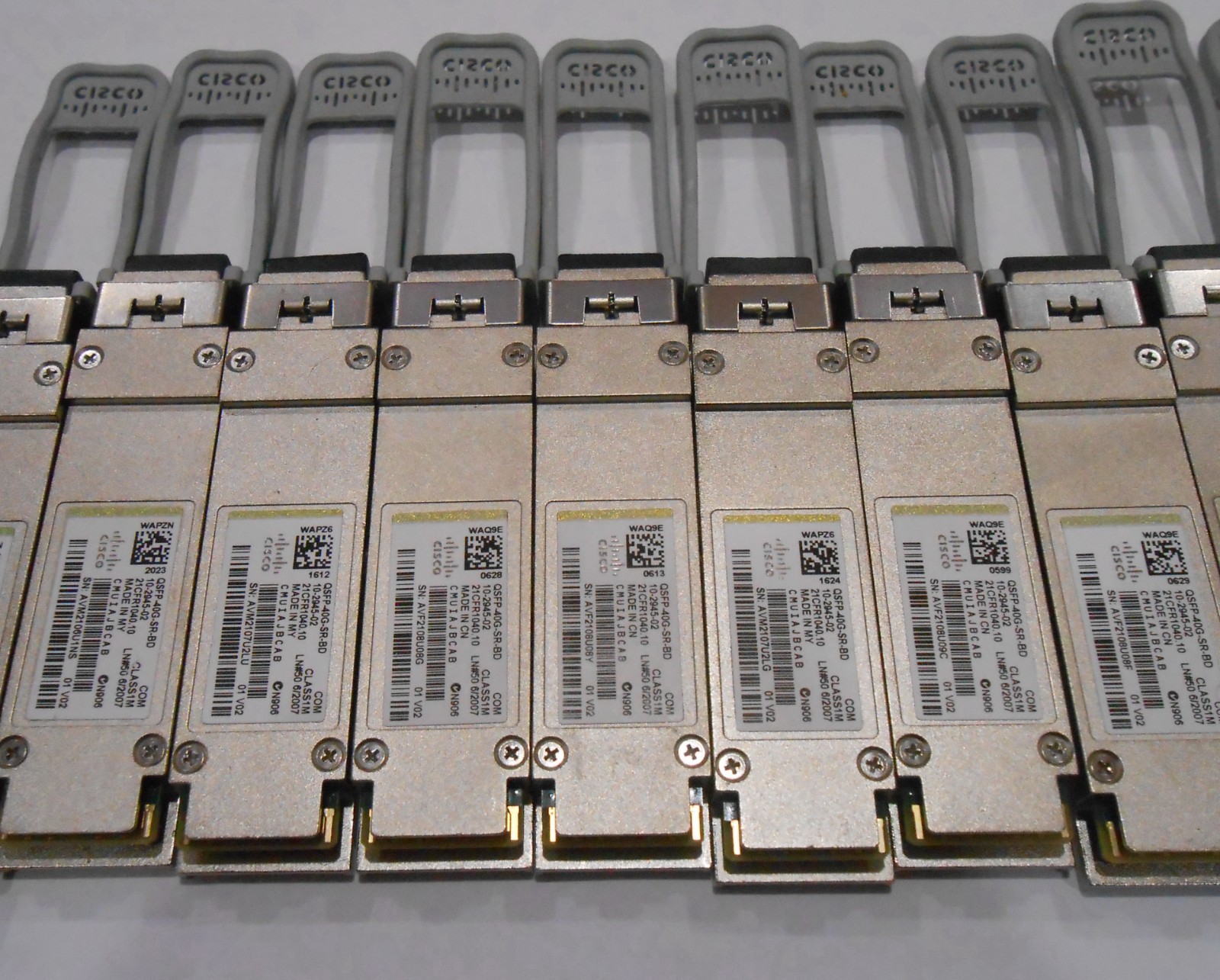 LOT 14 X CISCO QSFP-40G-SR-BD Transceiver 10-2945-02