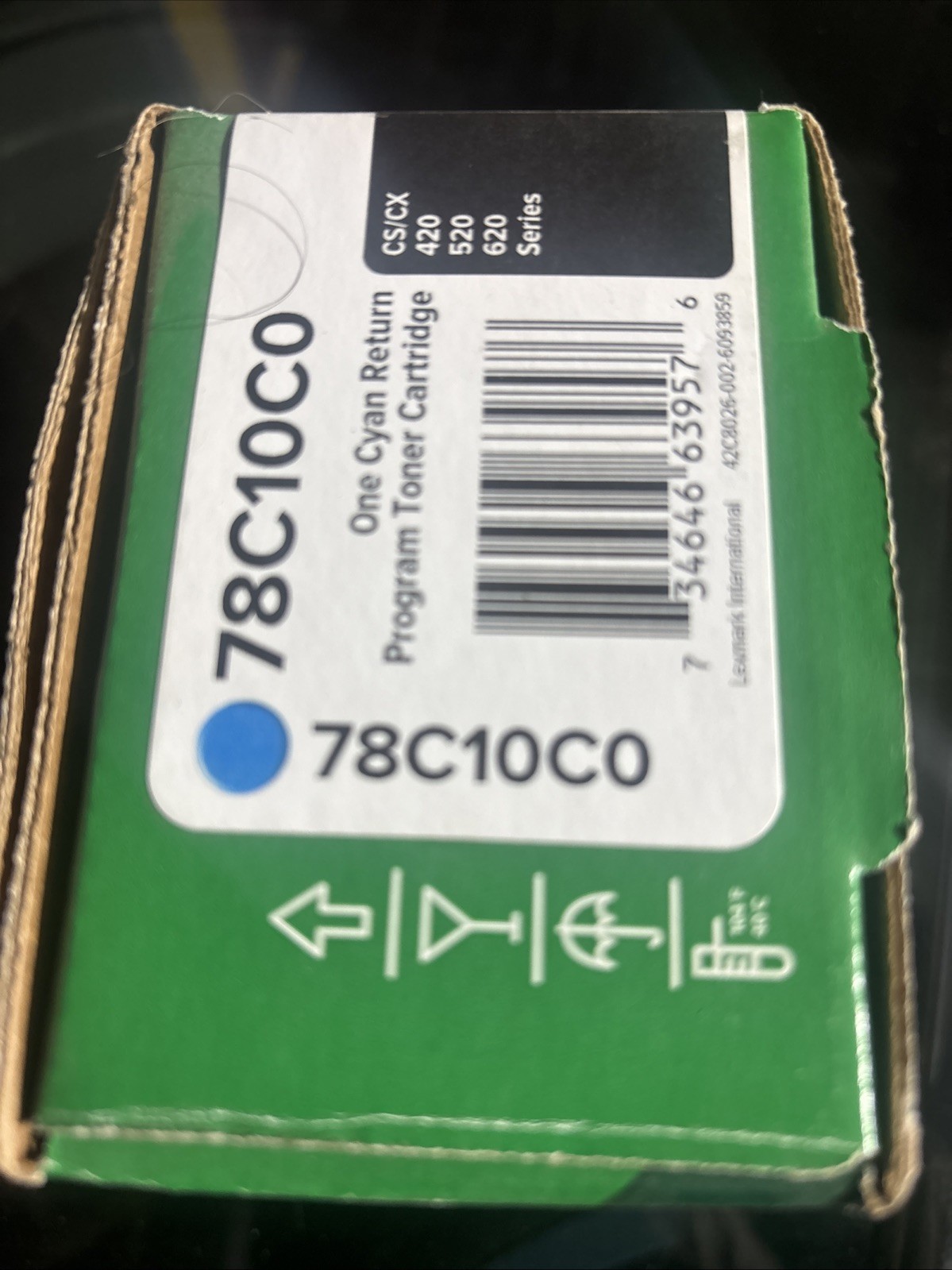 Lexmark Cyan Toner Cartridge