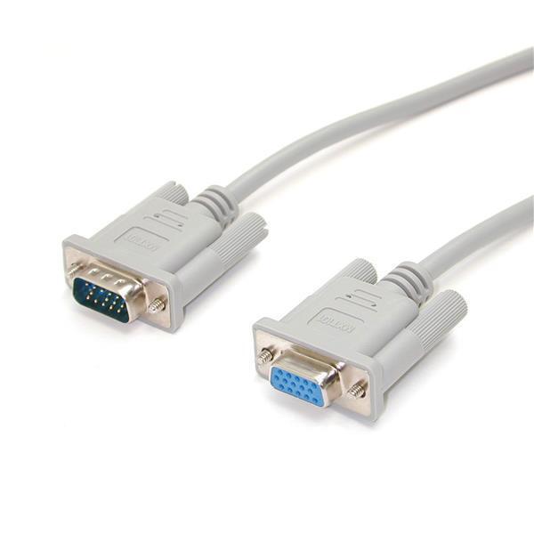 StarTech MXT105 15 ft VGA Monitor Extension Cable - HD15 M/F - HD-15 Male