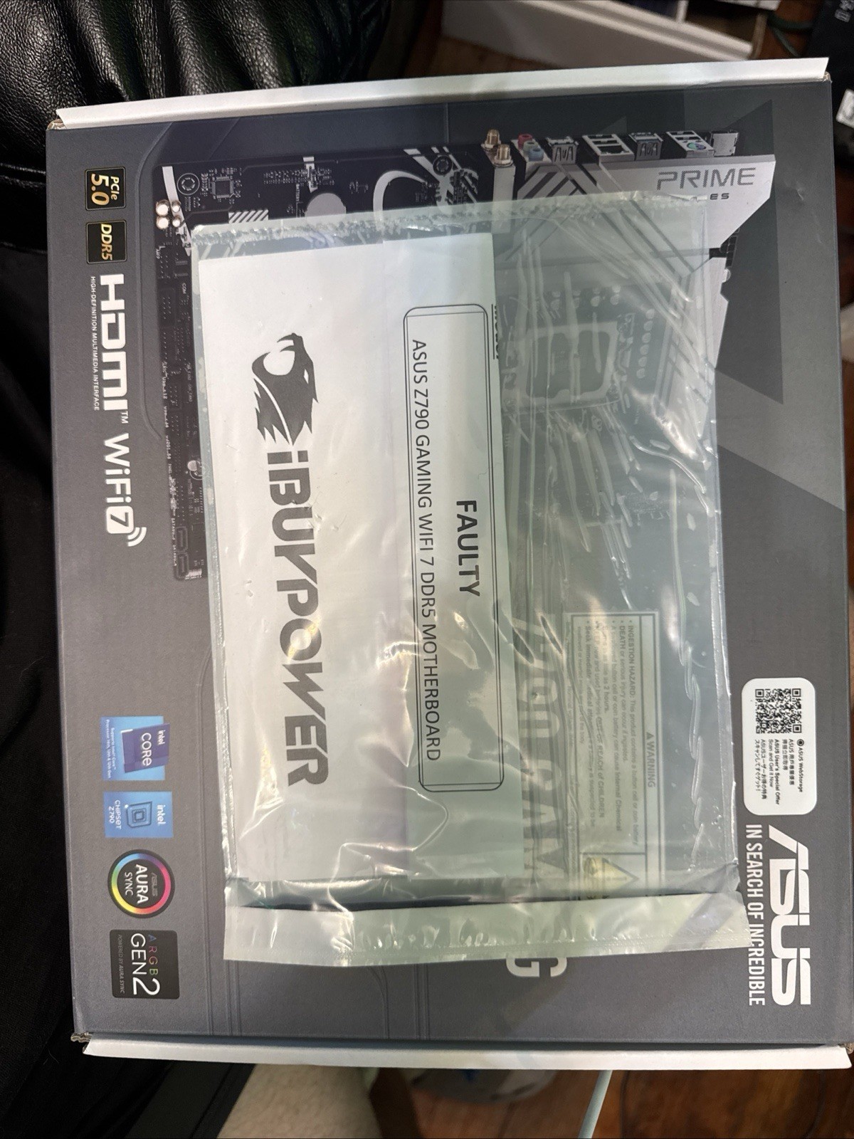 ASUS Z790 GAMING WIFI7 LGA 1700 ATX motherboard READ/FOR PARTS