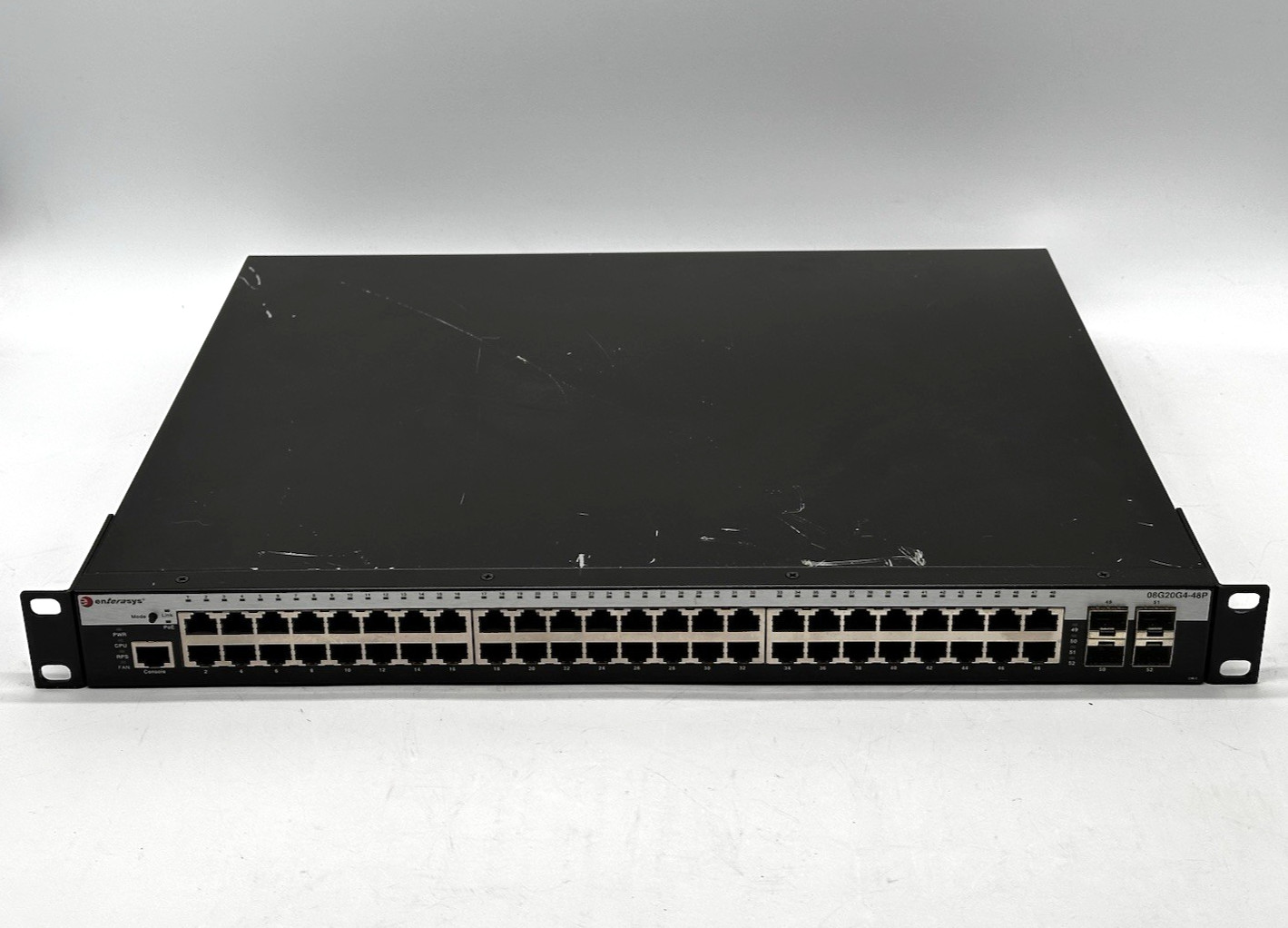Enterasys 08G20G4-48P PoE Network Switch-No Charger