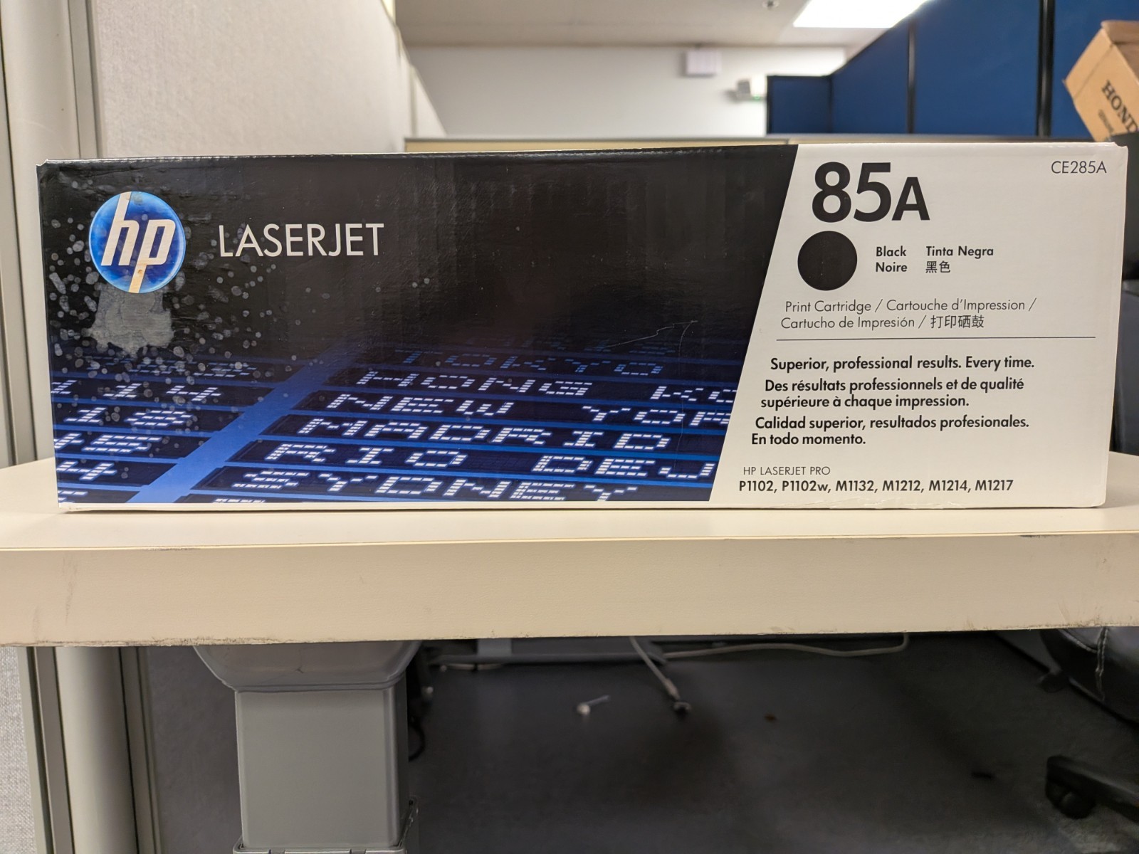 HP 85A Black Original LaserJet Toner Cartridge (CE285A)  " New Sealed "