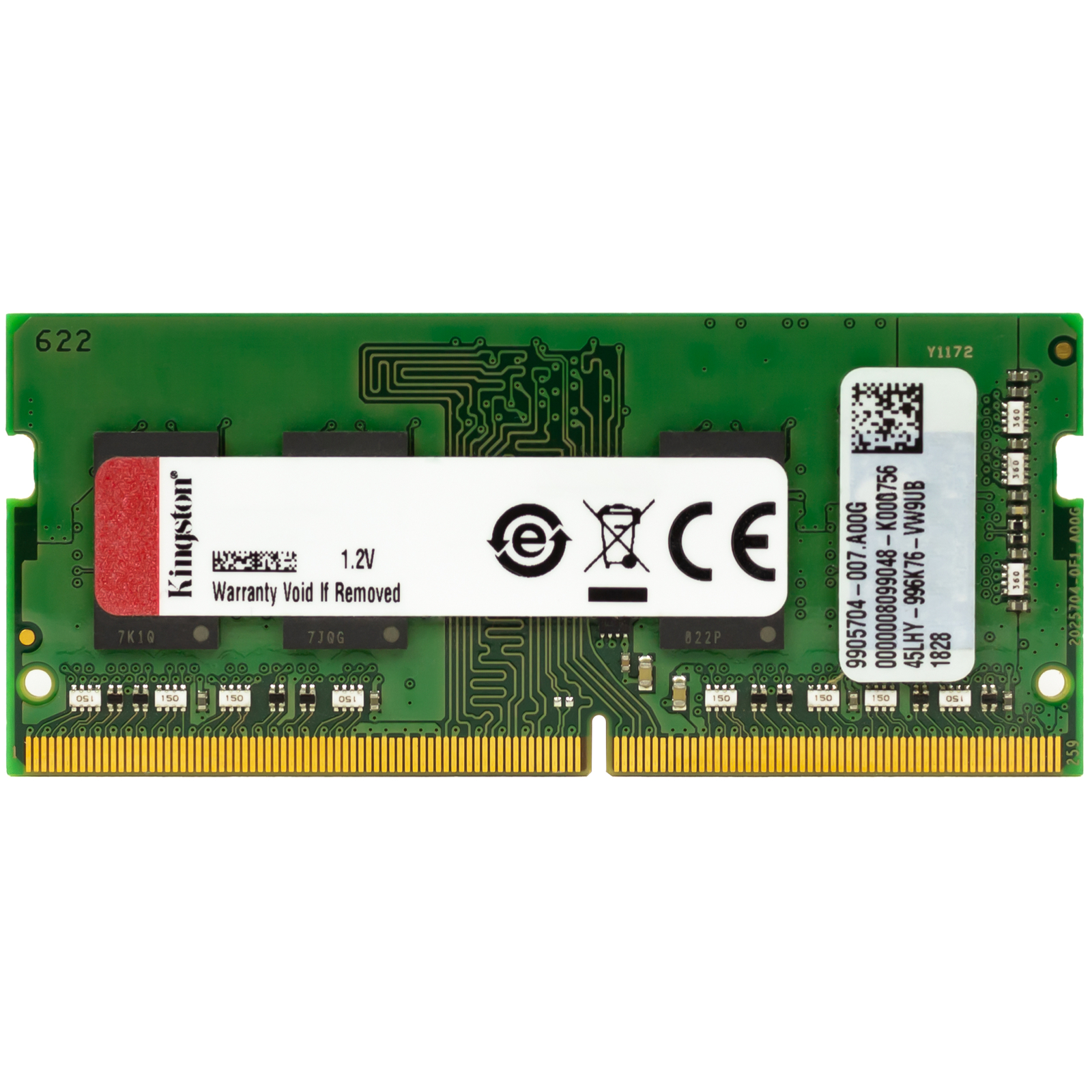 Kingston 4GB DDR4 2666 PC4-21300 SODIMM 260-Pin 1Rx16 Laptop Memory RAM 1x 4G
