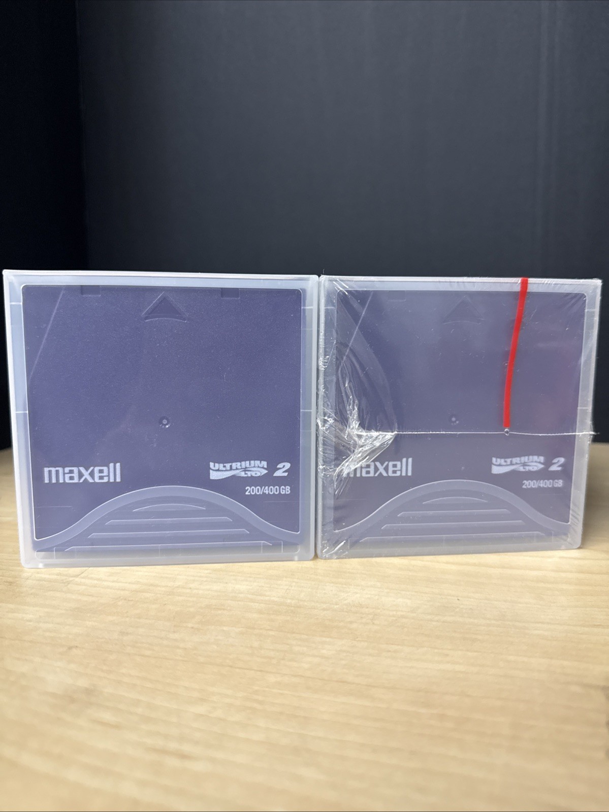 lot of 11 Maxell LTO Ultrium 2 (1/2") Tape Cartridges 400GB