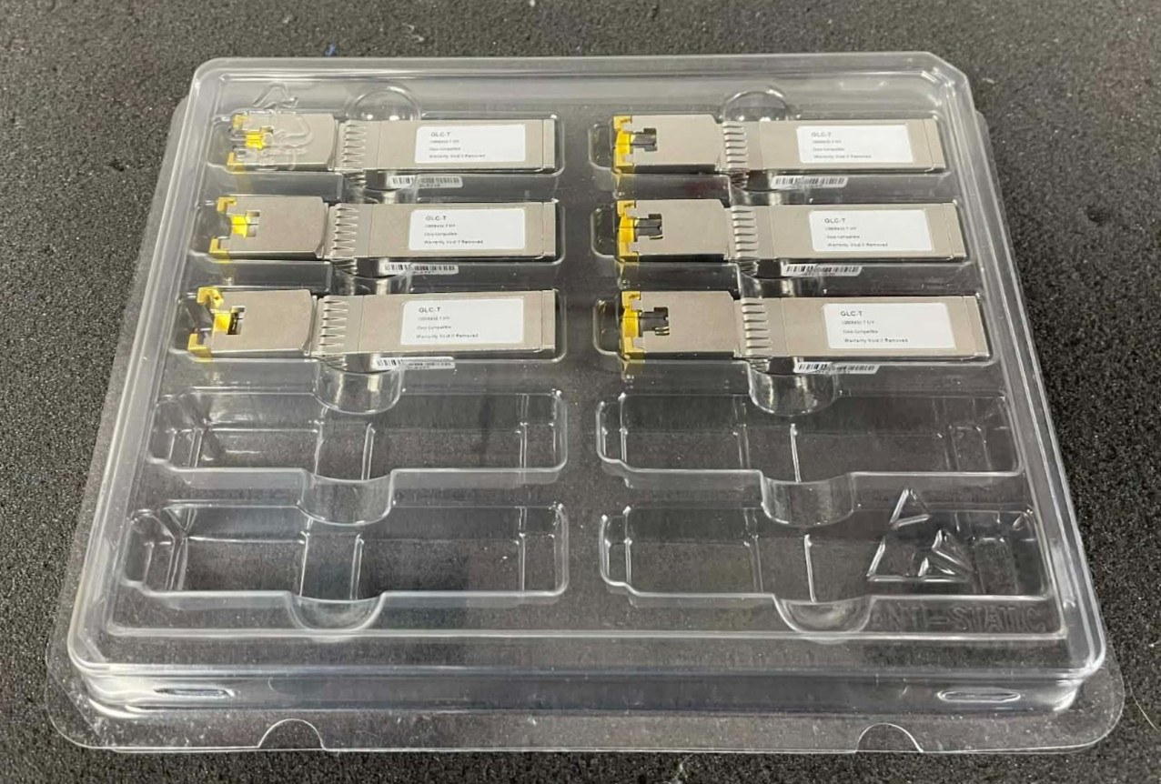 6x Cisco Compatible GLC-T – 1000BASE-T SFP Copper Transceiver Module
