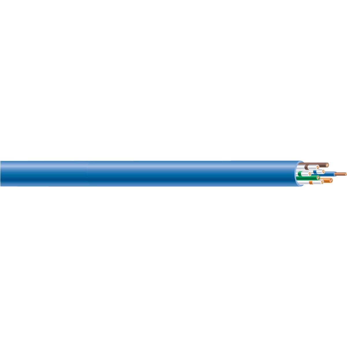 Woods  1000 Ft. Blue 23/4 AWG Cat-6 Wire I99995-2H Woods I99995-2H 032886885785