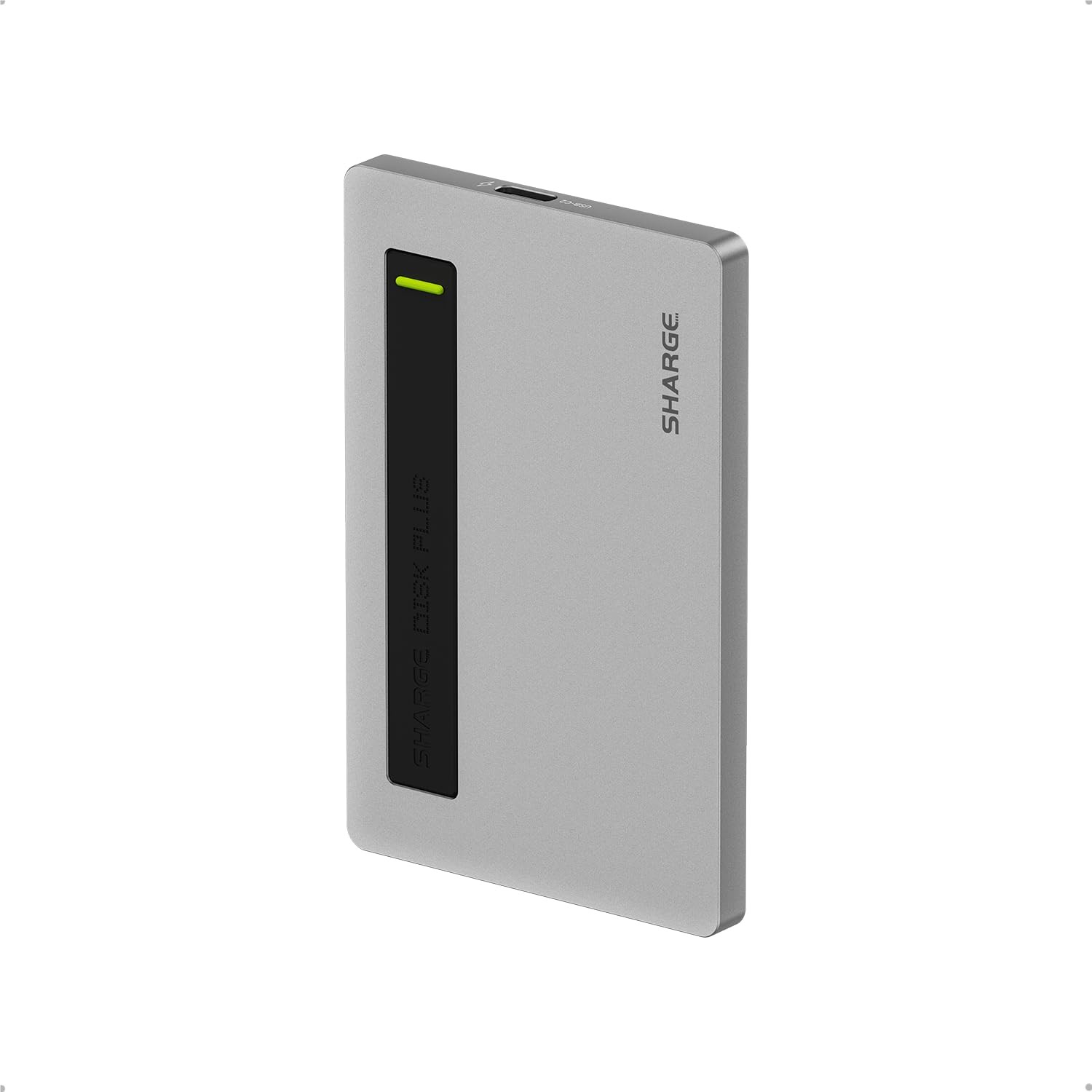 Disk Plus SSD Enclosure 10Gbps M.2 NVMe USB C 3.2 Gen2, 0.24" Ultra Slim Alum...