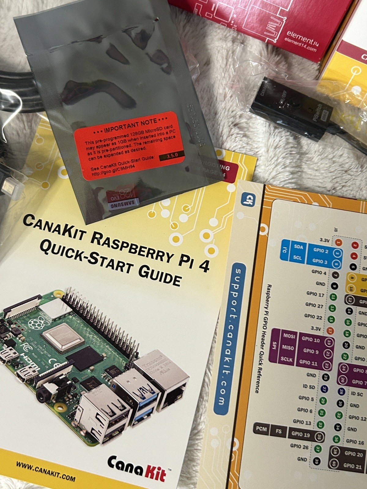 NEW IN BOX CanaKit Raspberry Pi 5 Starter Kit- (128GB Edition) (8GB RAM)