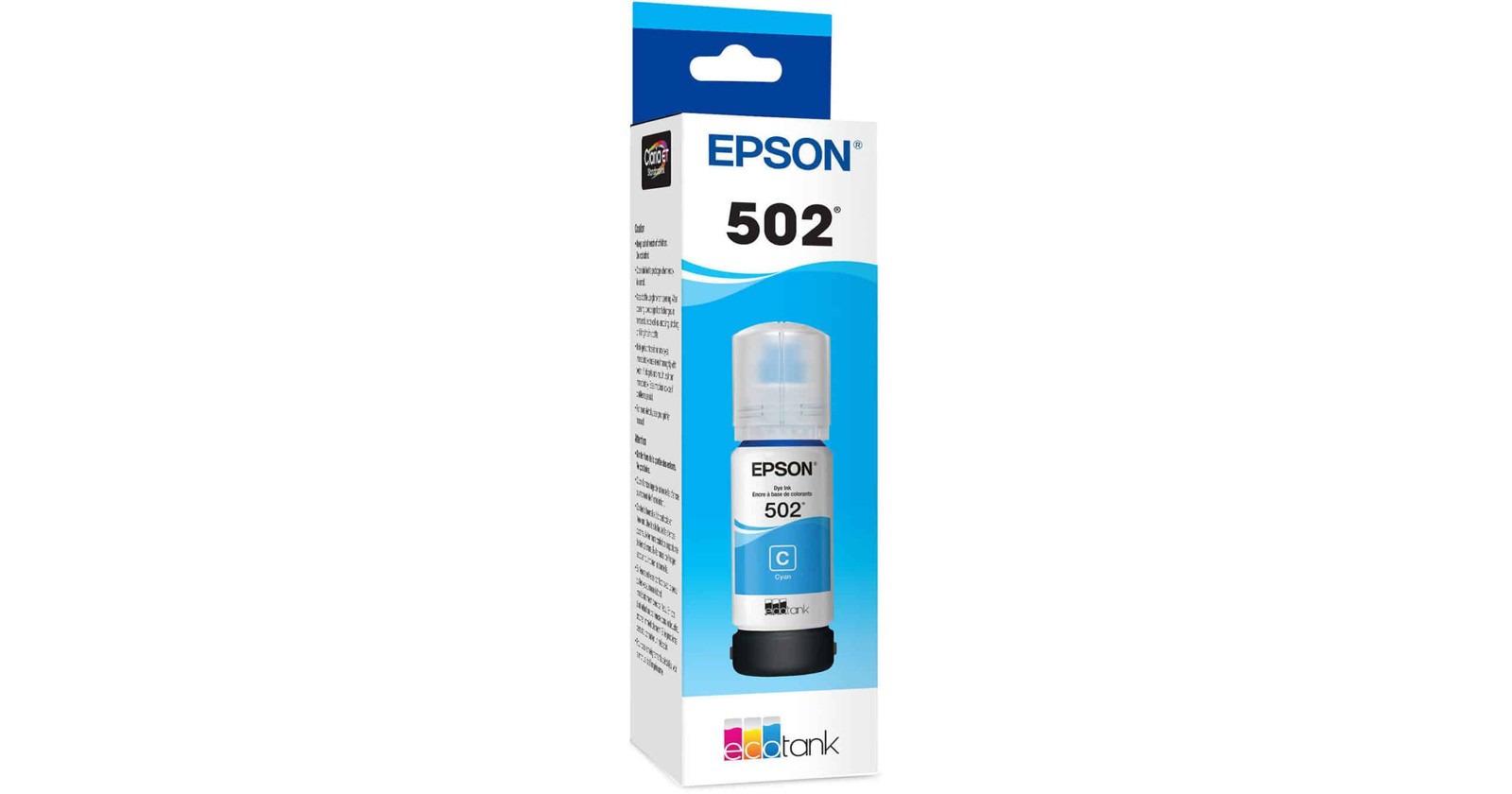 Epson 502 Claria EcoTank Cyan Ink Bottle [T502220-S]