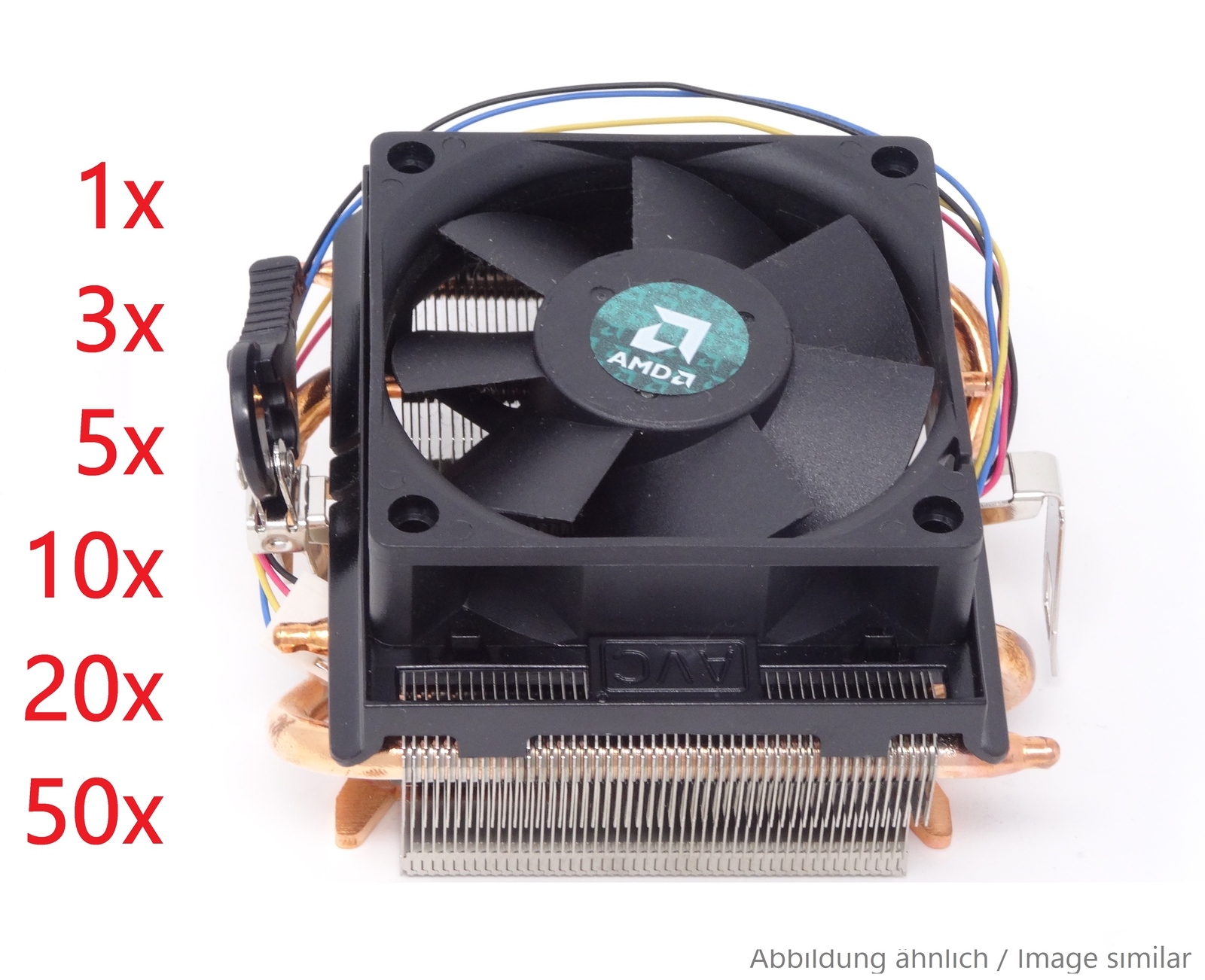 1x 3x 5x 10x AMD CPU Cooler Socket AM5 AM4 AM3 AM2 FM1 FM2 Ryzen FX Phenom etc