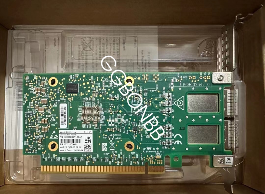 Mellanox MCX623106AN-CDAT ConnectX-6 Dx EN adapter card, 100GbE MCX623106ANCDAT