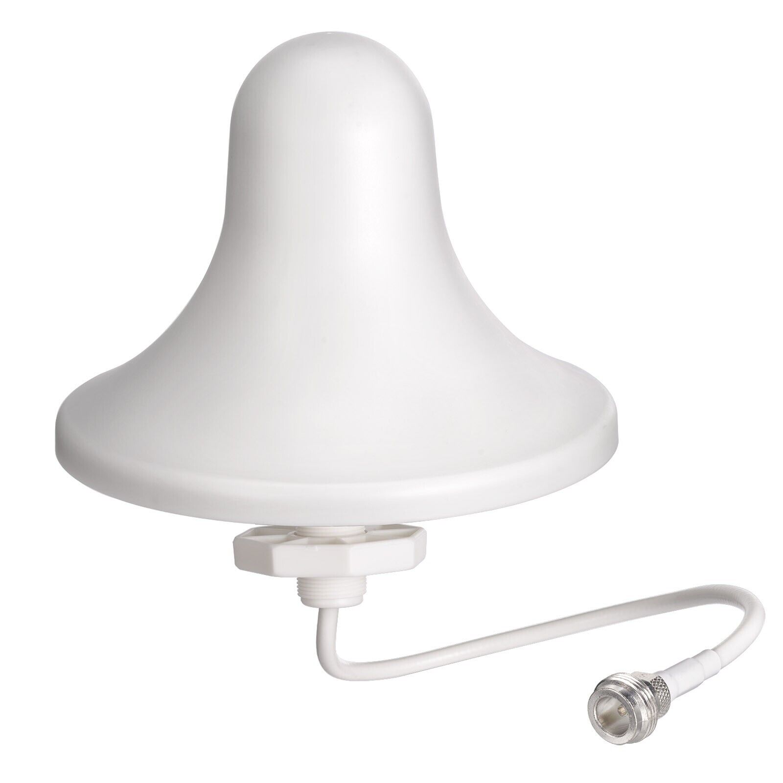 698MHz - 2600MHz 4G LTE 3G Ceiling Mount Dome Antenna with N Female Connector