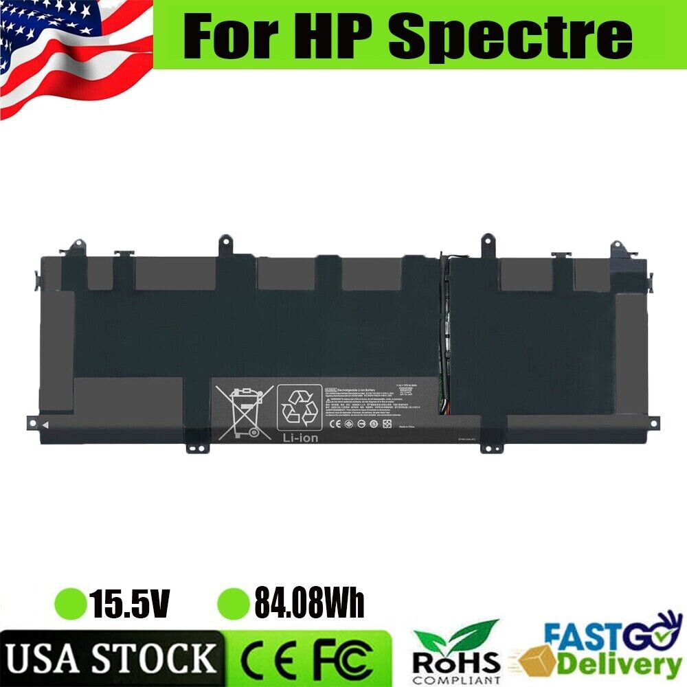 SU06XL Battery for HP Spectre X360 15 HSTNN-DB8W L29048-271 L29184-005 84.08Wh