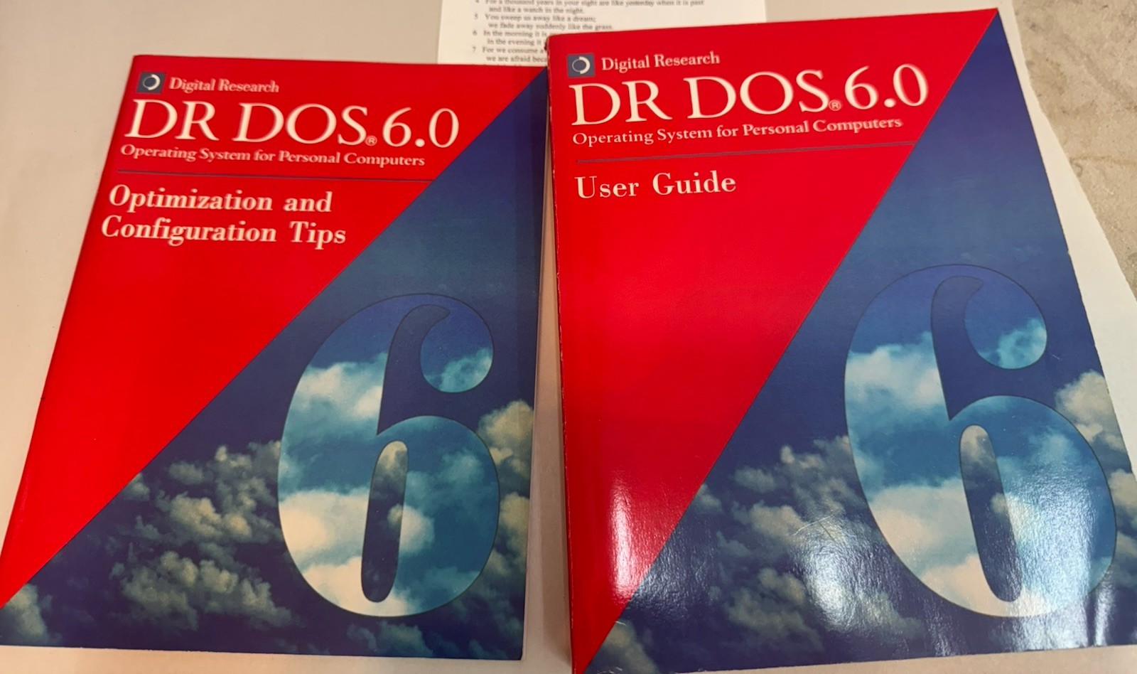dr dos 6.0 user guides Only