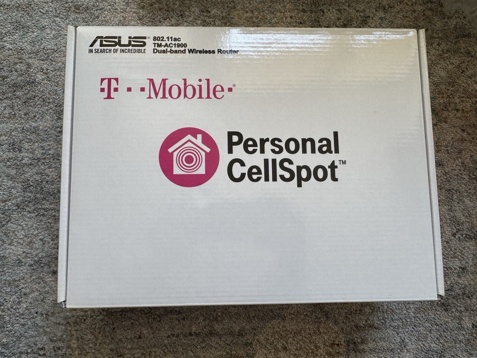 ASUS TM-AC1900 Dual Band Wireless Router T-Mobile Personal Cellspot Wifi Gigabit