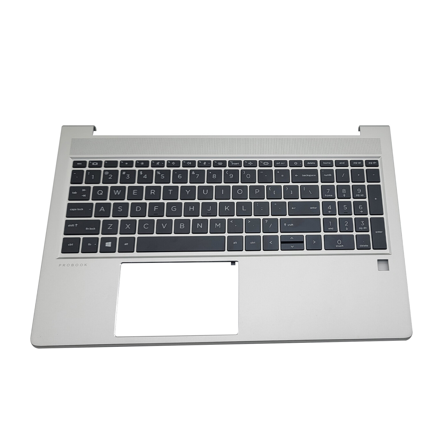 New Silver Palmrest Backlit Keyboard For HP ProBook 650 655 G8 M49545-001 15.6in