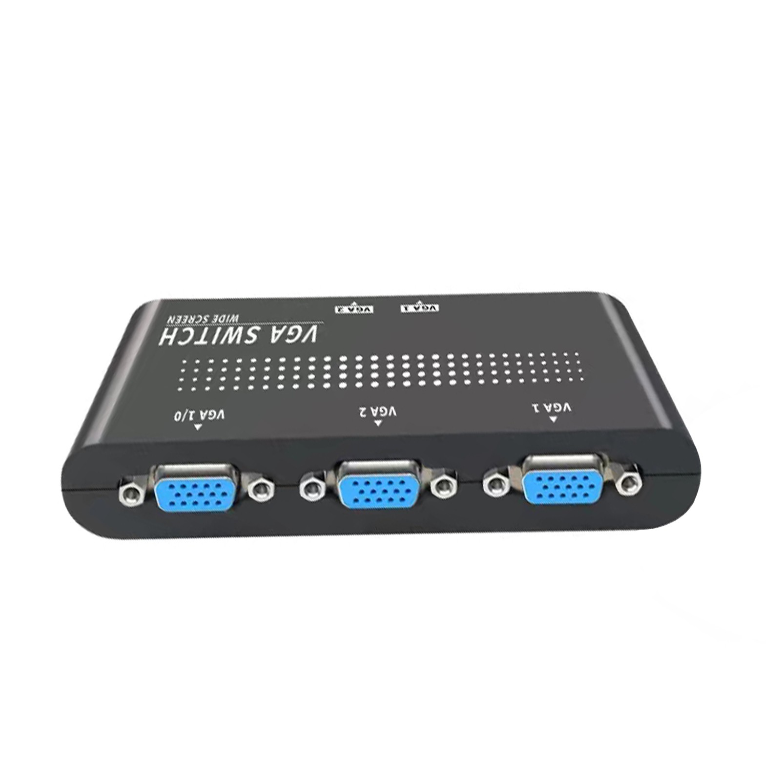 VGA/XGA/SVGA/UXGA  Monitor Sharing Switch Box Case LCD 2 IN 1 OUT or 1 IN 2 OUT