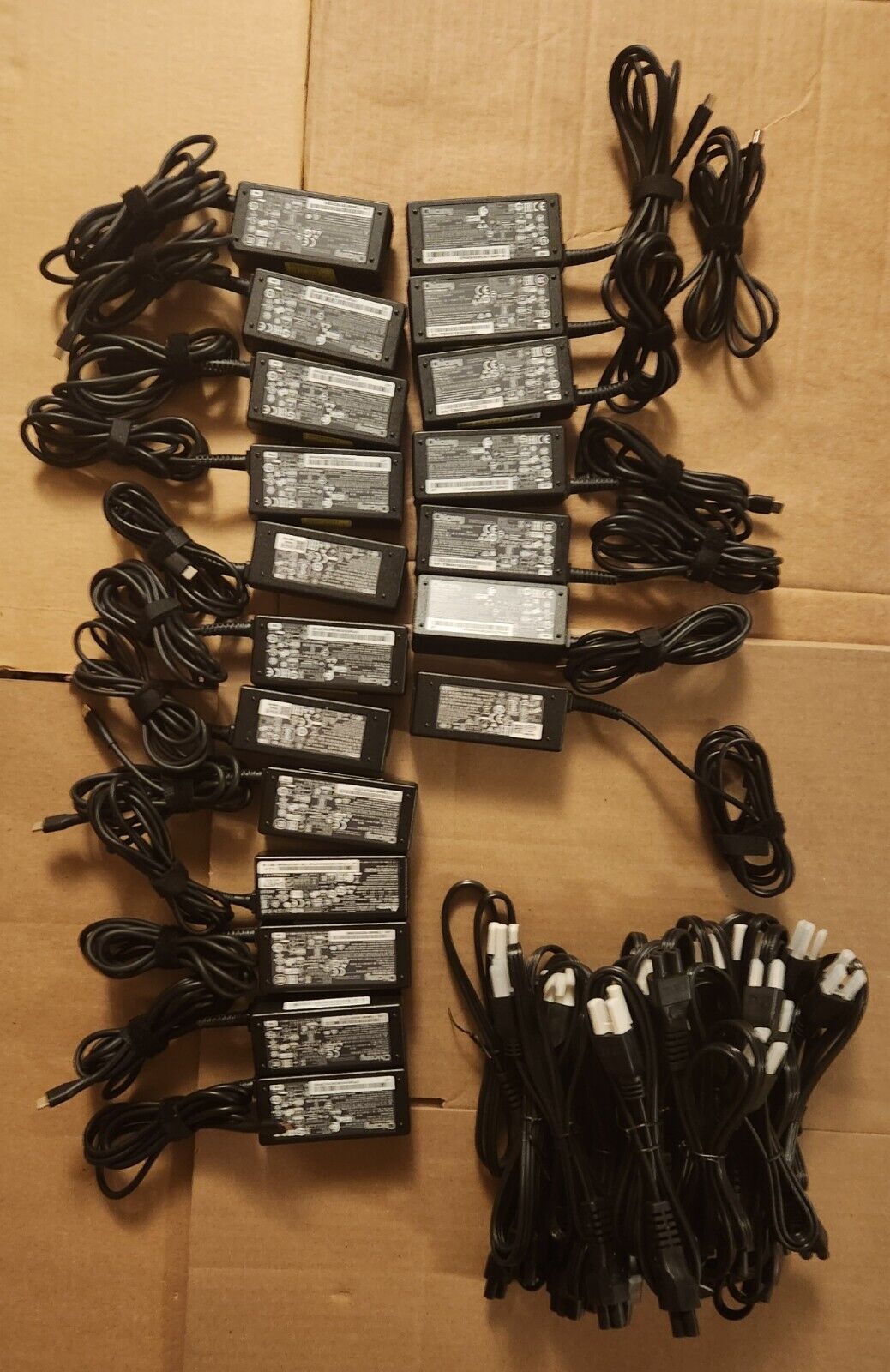 Lot of 19 BRAND NEW OEM GENUINE Chicony A16-045N1A usb type C chargers 45W