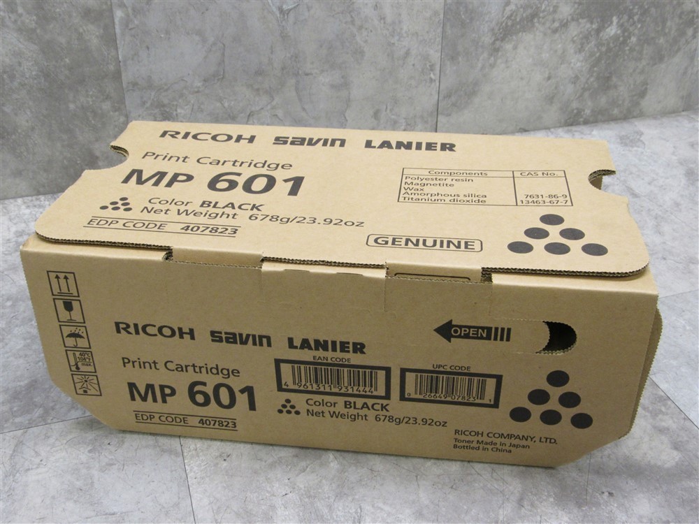 Genuine Ricoh MP 601 Black Toner Cartridge NEW