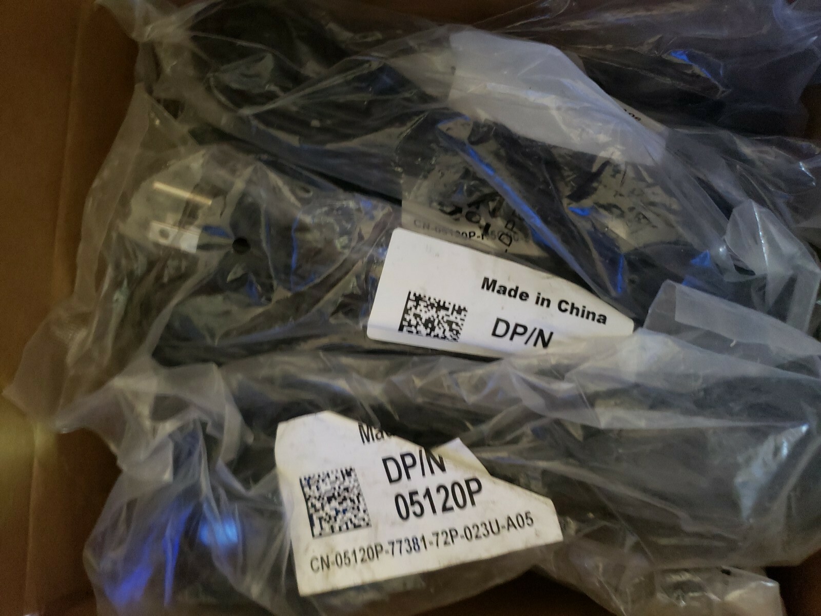 Lot Of 11 Genuine Dell AC Power Cord Adapter 6ft 3 Prong Cables DP/N 05120P
