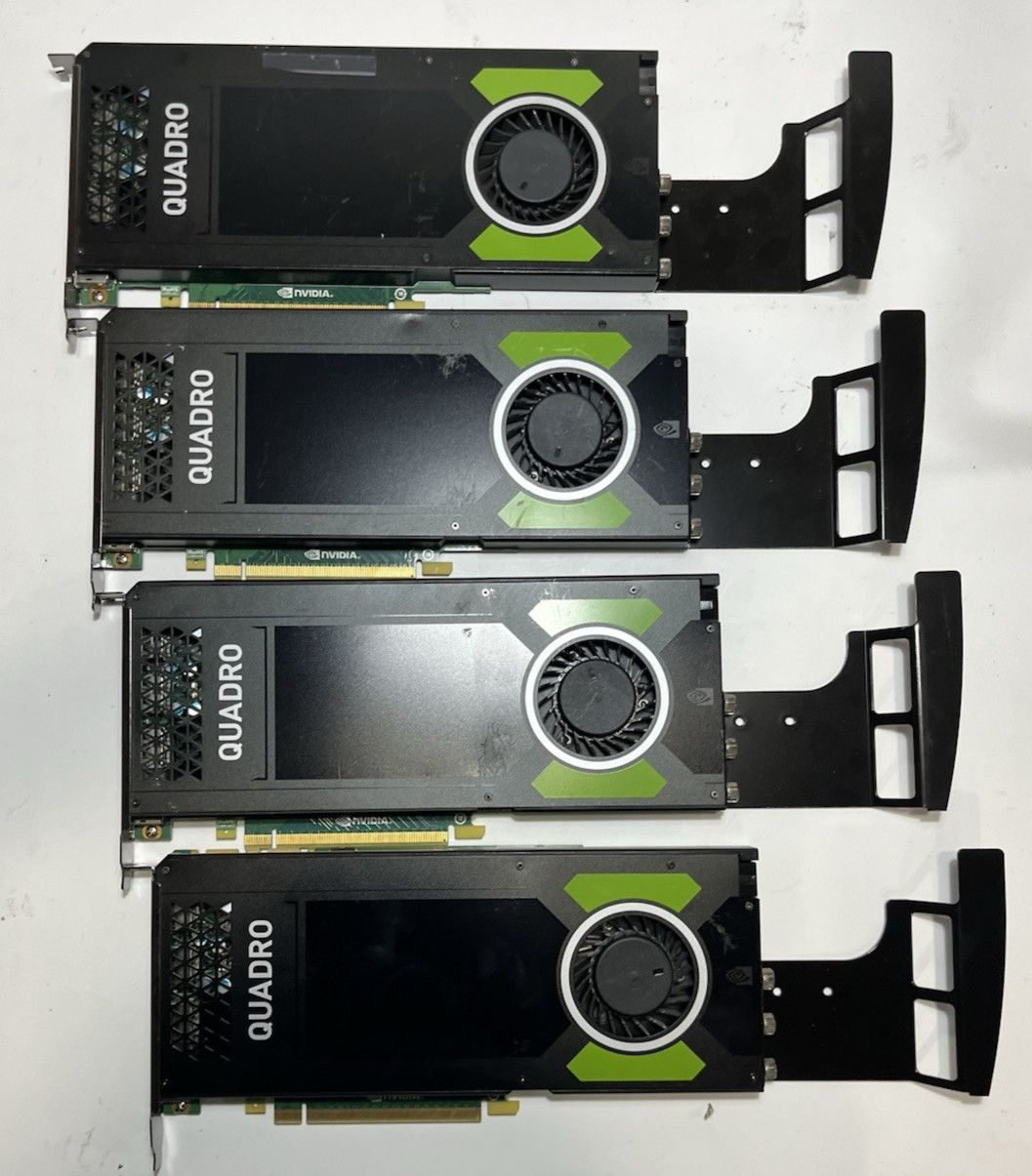 LOT OF 4 PNY NVIDIA Quadro M4000 8GB GDDR5 Workstation Graphics Card 4x DP