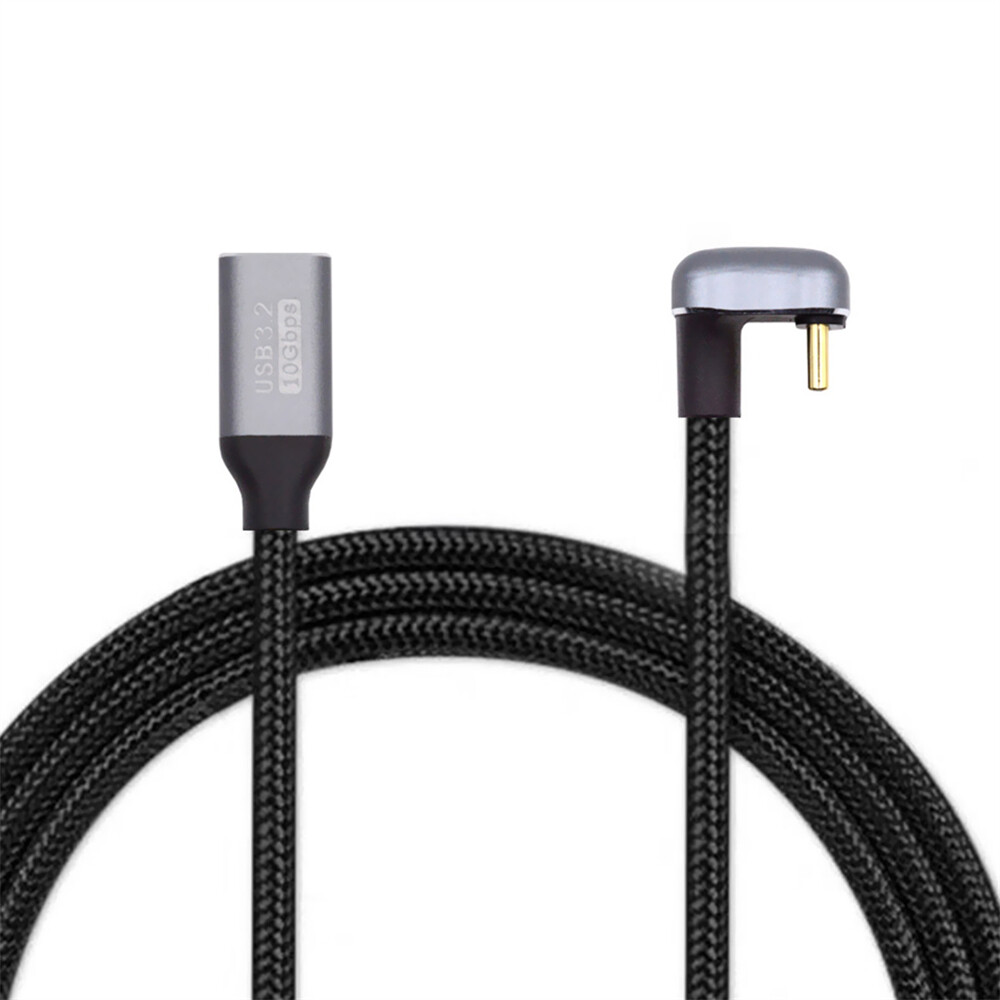 Cablecc USB-C USB 3.1 Type-C Male to Female Extension Data Cable 10Gbps 100W