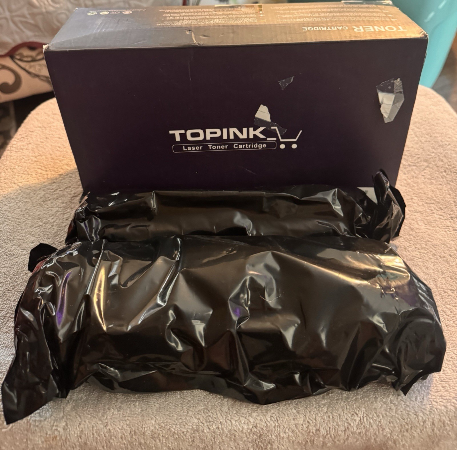 TOPINK TP-12A/Q2612A Laser Toner Cartridge - NEW Black Factory Sealed CONDITION