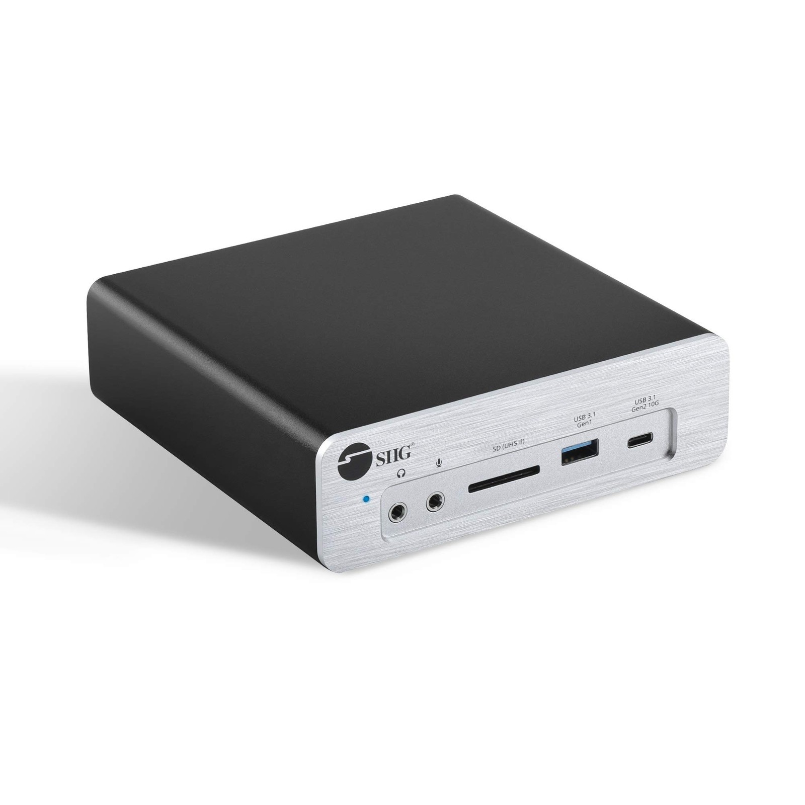 SIIG 8K Thunderbolt 3 Laptop Docking Station Dual M.2 NVMe Slot 96W PD Charging